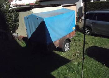 Przyczepka przyczepa samochodowa plandeka 1000kg Przyczepka przyczepa samochodowa plandeka 1000kg