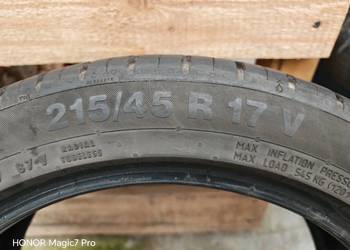 Opony letnie Continental