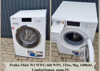 Pralka Miele W1 WWG 660 WPS, TDos, 9kg, 1400obr, ComfortSensor,menu PL