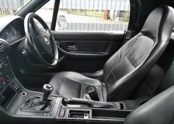 bmw z3 fotele skóra komplet