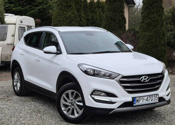 Hyundai Tucson Wzorowy, 1.6B 135KM, 2016r, Przebieg 142tyś km, Org. Lakier…
