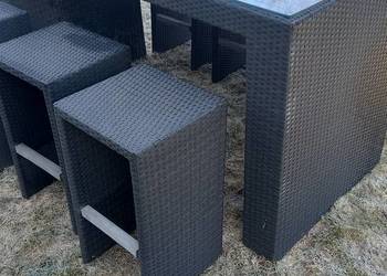 Zestaw ogrodowy z ratanu. Zapewniam transport