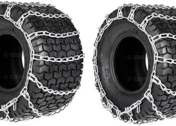ŁAŃCUCHY ŚNIEGOWE NA KOŁA 18" DO TRAKTORKA 18x8.5 KOSIARKA…