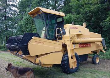 Kombajn NEW HOLLAND 8030 1989r heder nowego typu, sieczkarnia BISO