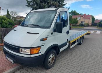 Laweta Iveco 2.8diesel stan ramy bdb wyciągarka 5ton rama 6m