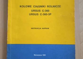 Instrukcja napraw Ursus C360 C360 3P oryginalna