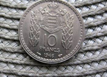 Monako 10 Frank 1946r
