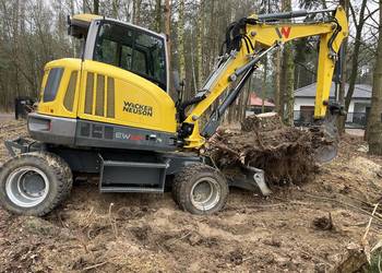 Koparka midi plus wywrotka,