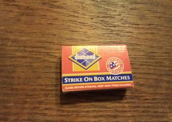 Pudełko zapałek USA diamond