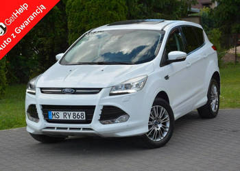 Ford Kuga Individual 4WD Skóry Panorama Radar Ledy Navi Tablet Kamera El.k…