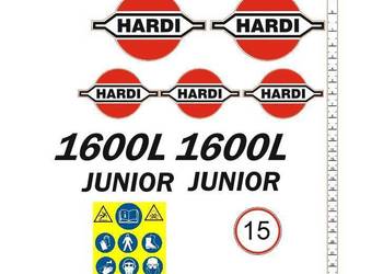 naklejki hardi junior i inne modele