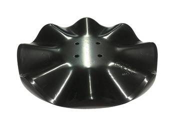 Talerz tnący falowany falisty OFAS 410mm 4otworowy