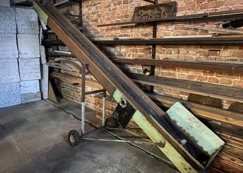 Taśmociąg przenośnik łuparka do drewna ursus Zetor