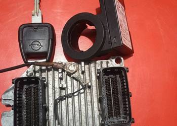 Sterownik silnika, zestaw startowy Opel 1.8 16v 09158670 5WK9153