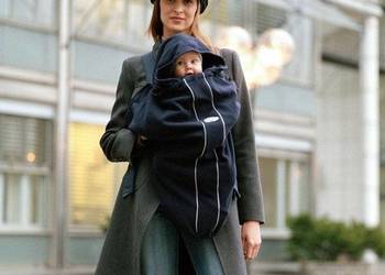 Pokrowiec BabyBjorn do nosidelka.Czarny śpiworek Baby bjorn