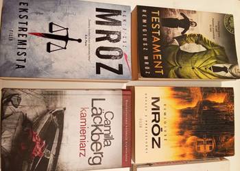 Książki Remigiusz Mróz i Jeremy Clarkson