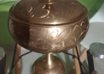 Sprzedam Cukiernice Mosiężną Na Nóżce Okazja Polecam