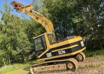 Sprzedam koparkę gąsienicową Caterpillar 317N