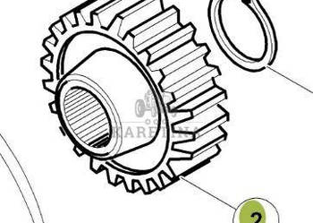 CLAAS RENAULT ATLES 936 RZ V5 Koło Zębate 6005030335 60 0503 033 5 0011443…