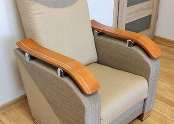 Fotel Wypoczynkowy Fotele Finka Presto do salonu sypialni tapicerowany