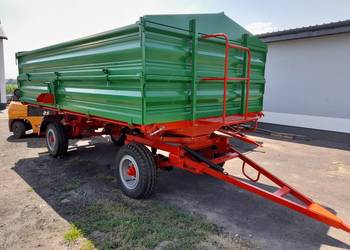 Przyczepa rolnicza BRANDYS, ładowność 7 ton.