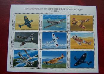 Gambia  MNH Lotnictwo Samoloty