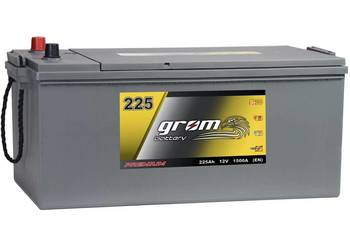 Akumulator GROM Premium 225Ah 1500A EN LEWY PLUS
