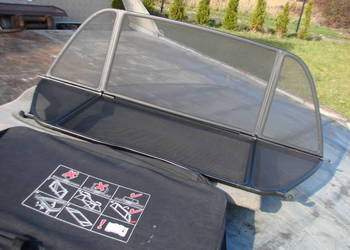 BMW 3 E46 Cabrio windschott wiatrołap jak nowy ORG KPL BMW 3 E46 Cabrio windschott wiatrołap jak nowy ORG KPL