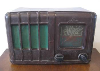 Radio lampowe Pionier bakelitowa obudowa