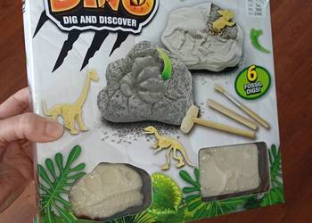 Nowy zestaw wykopaliska dinozaury