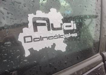 Wlepka naklejka Audi Dolnośląskie