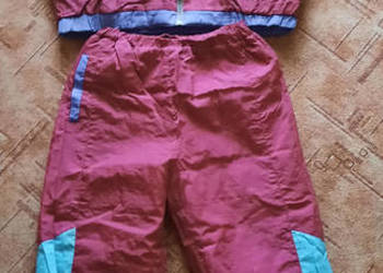 Ortalionowa kurtka ze spodniami