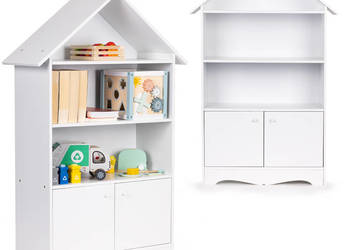 Regał szafka domek na zabawki dla dzieci biblioteczka ECOTOYS