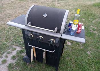 Grill Gazowy Niemieckiej produkcji SILVERTREE Butla Gazowa Łopatki Szczypce