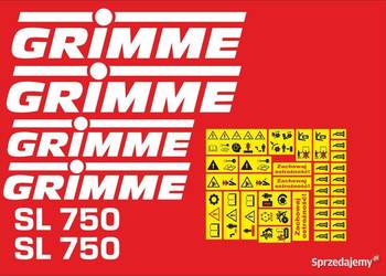 naklejki grimme sl 750