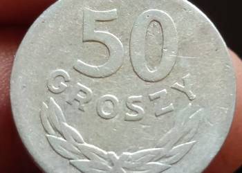 Sprzedam monete 50 groszy 1957 rok mala skretka