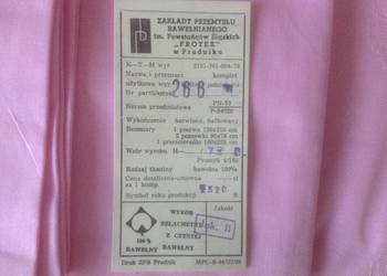 Nowy komplet pościeli haftowanej 100% baw.ZPB."FROTEX" lata   - PRL