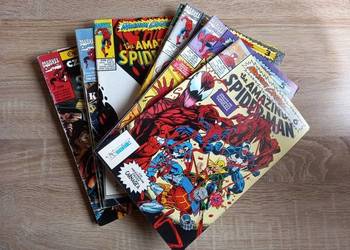 Kolekcjonerskie komiksy z lat 90-tych Spider-Man