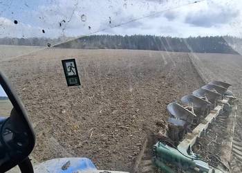 Agronom roto 535 pług obrotowy 5 skib zamiana