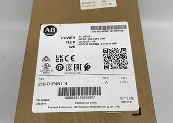 Allen Bradley 25B-D1P4N114 Inverter 3f, 0,4kW