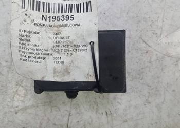 POMPA ABS HAMULCOWA RENAULT CLIO II 0265800335