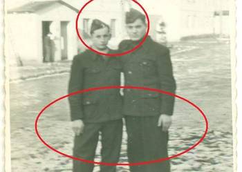 Żołnierze rekruci koszary kwatera lata 40-te ?
