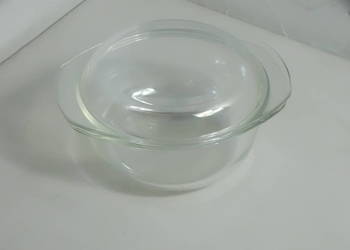 Szklane naczynie żaroodporne z pokrywką Arcuisine France 1,5L – 23 cm