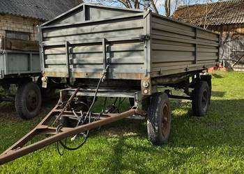 Przyczepa wywrotka D-47 / Autosan / Sanok – po remoncie skrzyni
