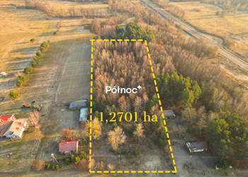 Działka budowlano-leśna w Lisznej, gm.Sławatycze