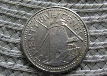 Barbados 25 Cent 1994r