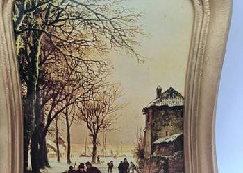 Obrazek w ramie reprodukcja zdjęcie Italy styl vintage Obrazek w ramie reprodukcja zdjęcie Italy styl vintage