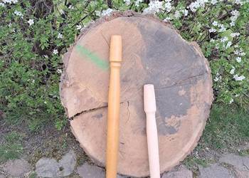 Nogi do stołu drewniane olcha 75cm