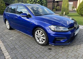 VW Golf 7.5 lift R-line,bogate wyposażenie