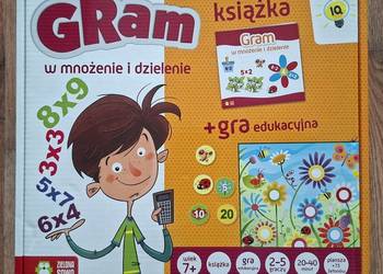 Książka gram w mnożenie i dzielenie + gra edukacyjna